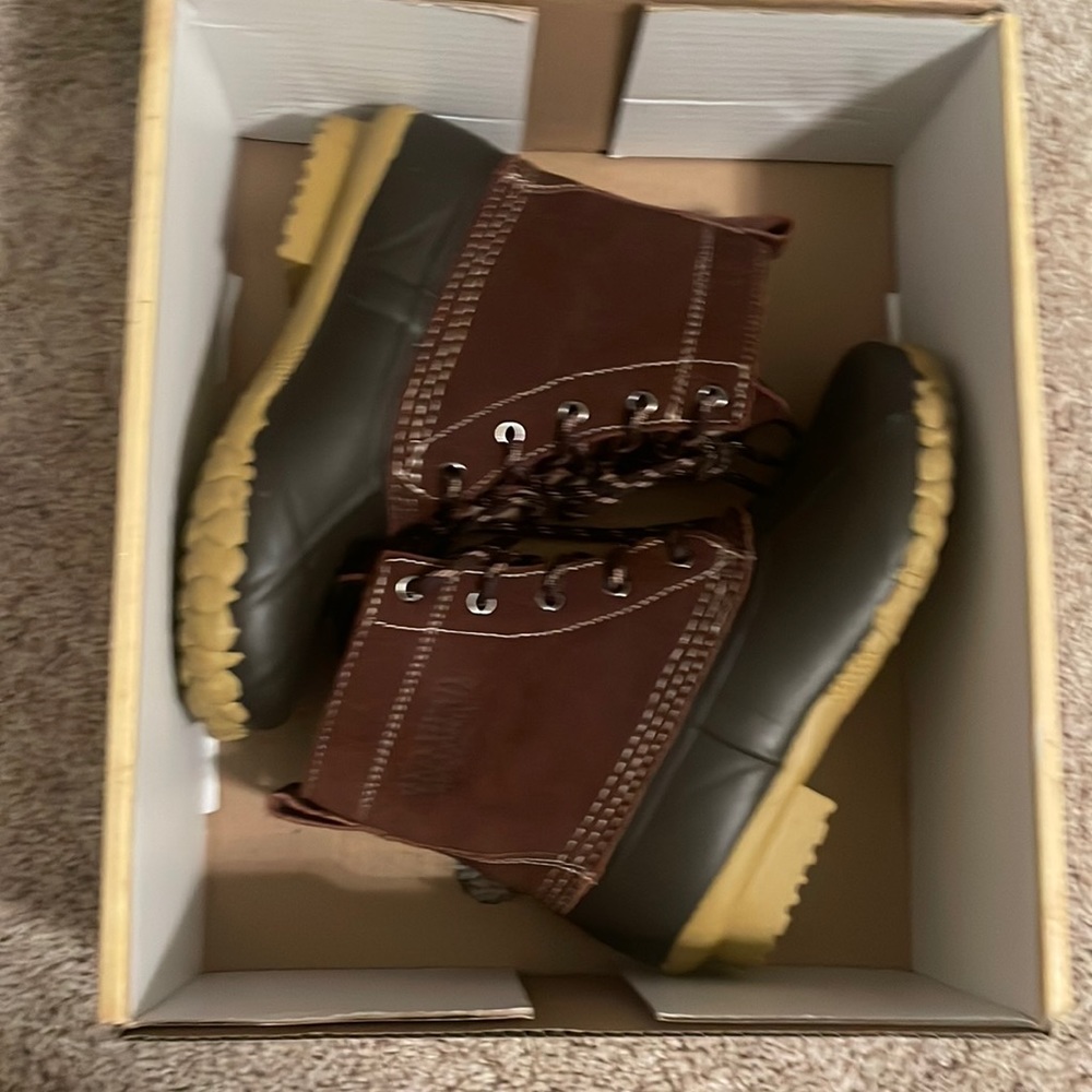 Womens red head duck boots